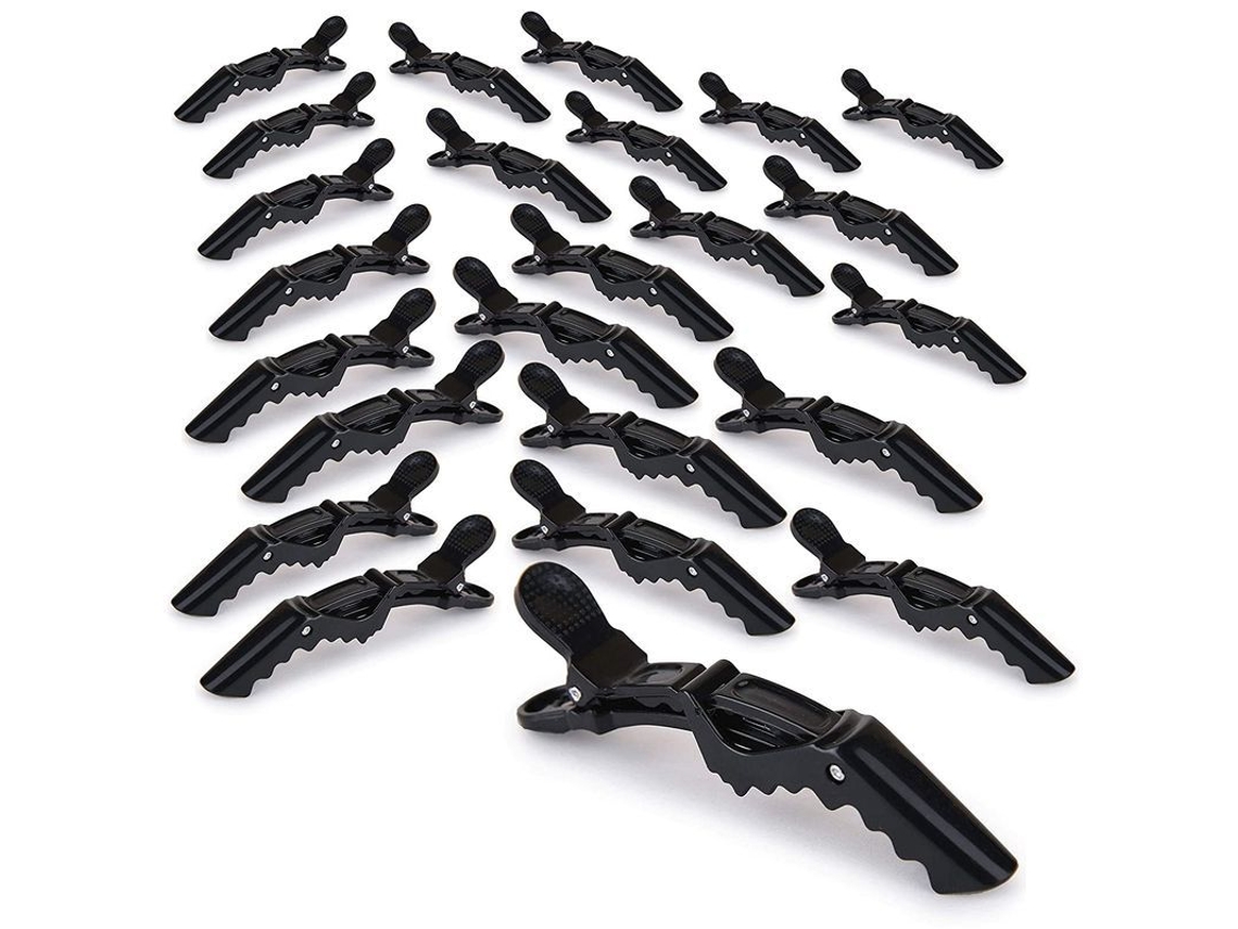 Juego De 24 Pinzas Para El Cabello Tipo Cocodrilo: Profesionales, Duraderas Y Antideslizantes Para Mujeres Y Hombres.