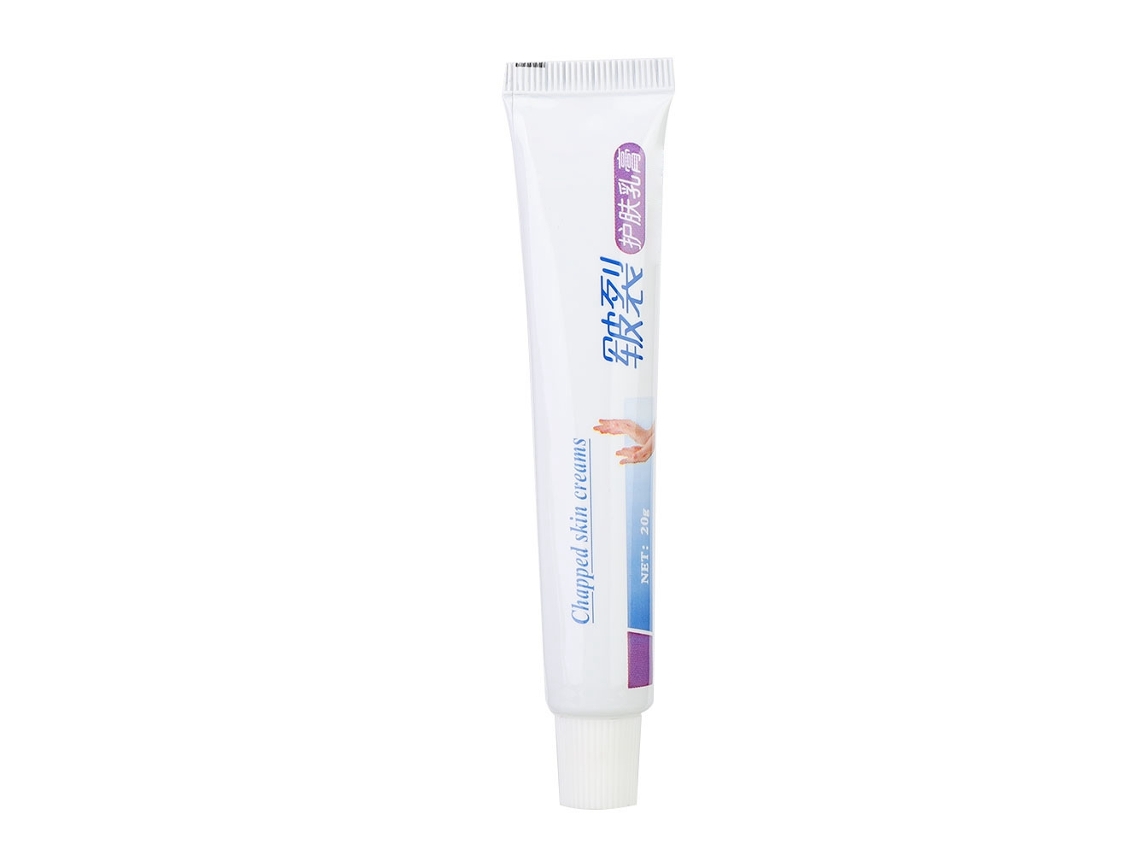 Crema de tratamiento para reparar y tratar grietas en manos y pies.