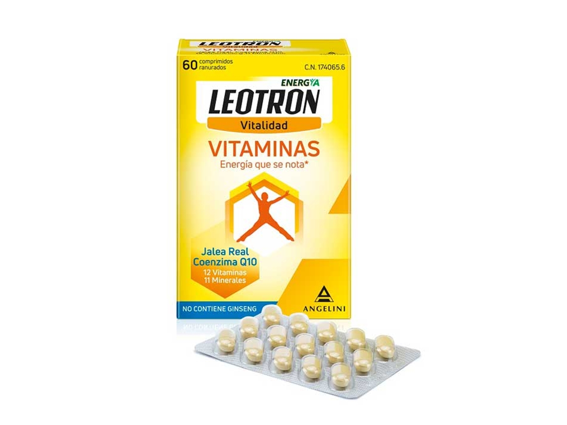 Complemento Alimentar LEOTRON Vitaminas (60 comprimidos)
