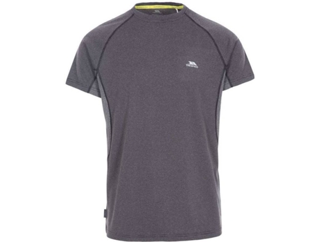 Camiseta de Hombre para Running TRESPASS Noah Gris (S)