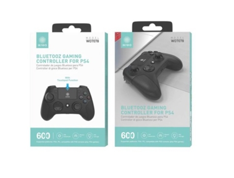 Mando PS4 IKREA Wo7078 (Inalámbrico - Negro)