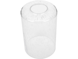 Lámpara De Techo De Cristal Transparente, Resistente Y Estable, Accesorio Sencillo Y Elegante.
