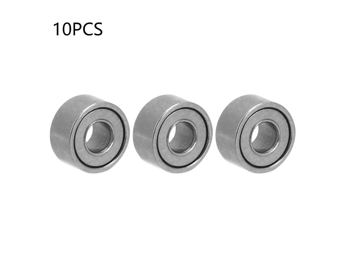 10 Rodamientos De Bolas De Ranura Profunda Blindados De Metal 682-zz De 2x5x2,5 Mm