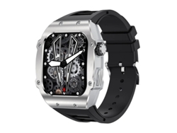 Reloj inteligente con monitor de actividad física, resistente al agua, pantalla táctil HD de 1,91 pulgadas, monitor de ritmo cardíaco, podómetro, monitor de sueño, Bestvite