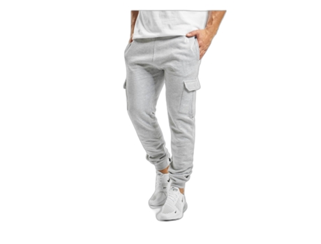 Pantalones de Chándal para Hombre JUST RHYSE (XL - Algodón - Gris)