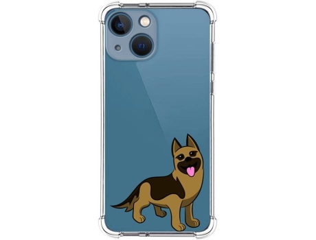 Carcasa iPhone 13 Mini (5.4) TUMUNDOSMARTPHONE Dibujos Antigolpes Perros 03 Multicolor