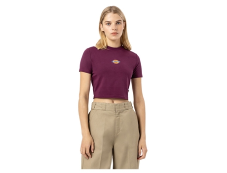 Camiseta de Mujer DICKIES Maple Valley Rojo (XS)