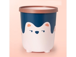 Papelera rosa grande - Precioso oso con gran capacidad para baño, dormitorio, cocina, sala de estar.