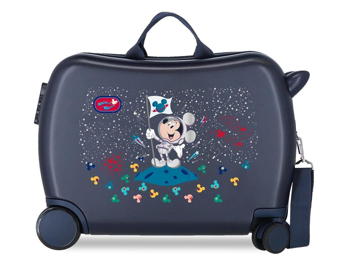 Maleta infantil Disney Mickey Onthe Moon Abs azul marino