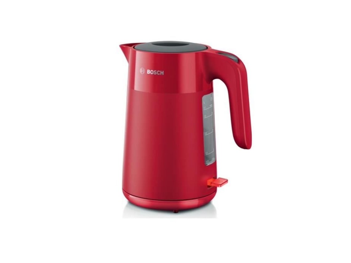 Chaleira Elétrica BOSCH 1.7L 2400W Vermelha Twk2M164