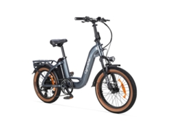 Bicicleta eléctrica Cyrusher Nova 20 con cuadro abierto, motor de 250 W, batería de 36 V y 15 Ah