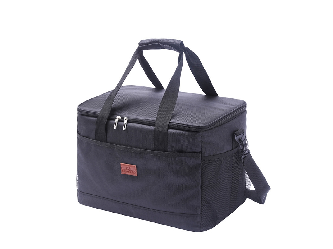 Bolsa térmica flexible con forro interior rígido, ideal para comidas MDUG