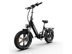 Bicicleta eléctrica Literider 2.0, motor de 500 W, batería de 48 V y 13,5 Ah, neumáticos de 20 pulgadas, frenos de disco hidráulicos, color negro, MAXTURN