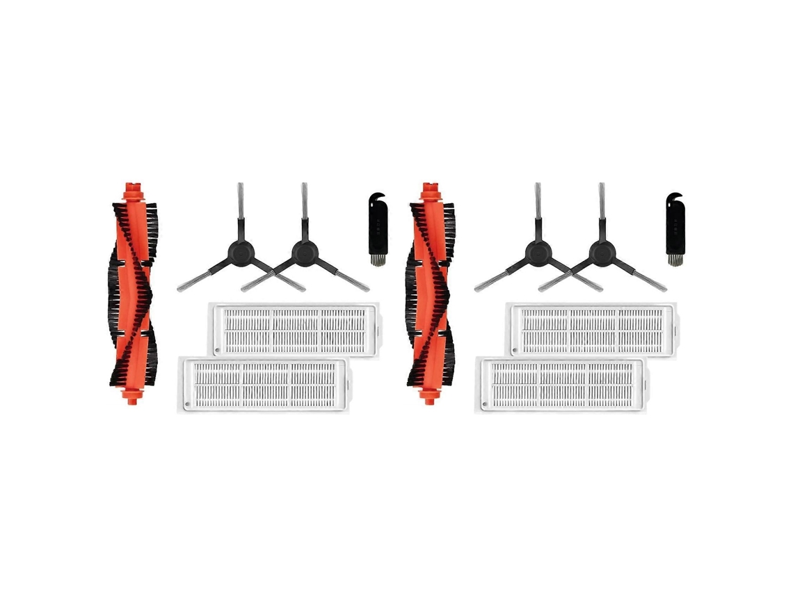 2 Set For Xiaomi Mi Robot Vacuum-mop Pro Stytj02ym Xmstjqr2s Spare Parts Accessories Main Side Brush Hepa Filter