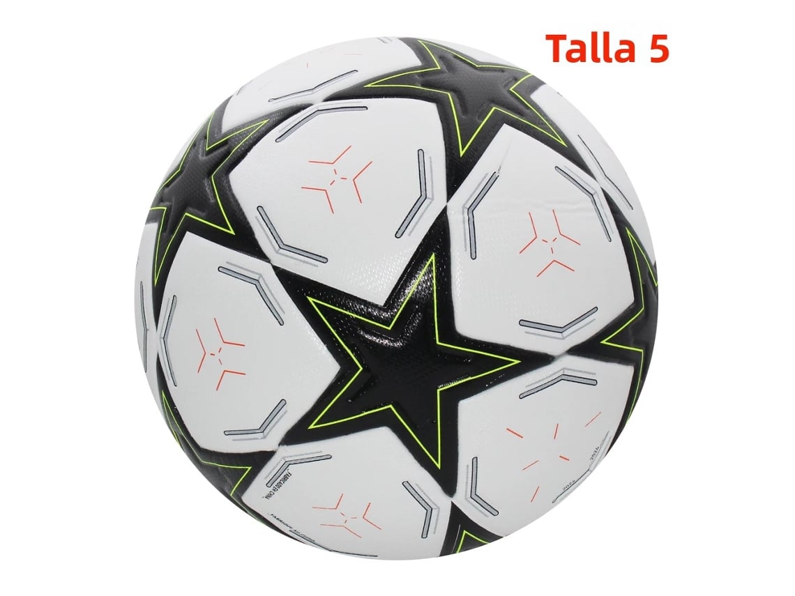 Balón De Fútbol Premium, Talla 5, Alta Elasticidad, Sin Costuras, Termosellado, Para Partido De Liga.