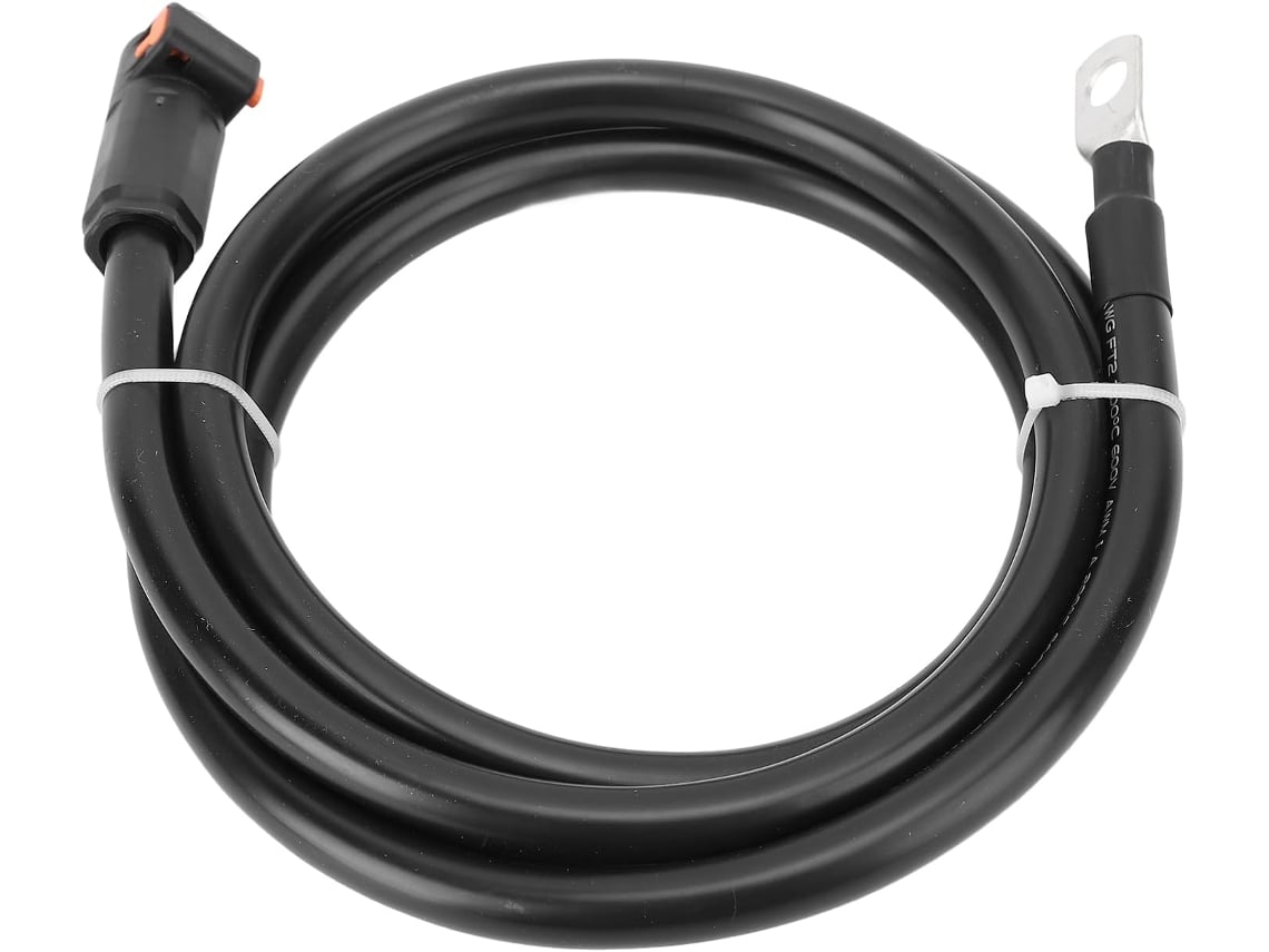 Cable Negativo Recto De 4 Awg Y Conector Sc25 De 8 Terminales Para Coche, Barco, Motocicleta