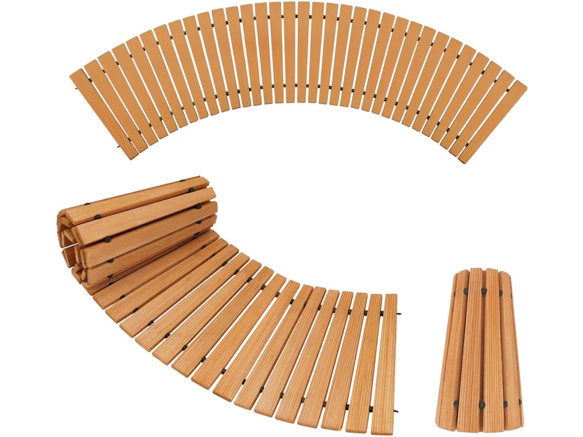 Pasarela De Madera Genérico: Antideslizante, De Fácil Instalación, Plegable, A La Intemperie, De Madera De Alta