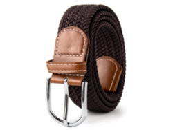 Cinturón Elástico Unisex Sin Agujeros 110cm, Ajustable Vaqueros Uso Casual, Cómodo Trabajo Viaje Ocio
