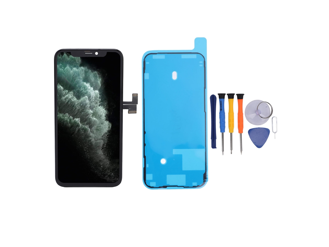 Conjunto Tela Celular 5.8 Polegadas 2436x1125 3d Touch Com Moldura E Kit Reparo Para A2160 A2217 A2215