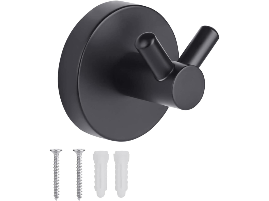 Gancho De Pared Resistente En Forma De Y, Diseño De Acero Inoxidable, Ahorro De Espacio, Para Baño, Cocina