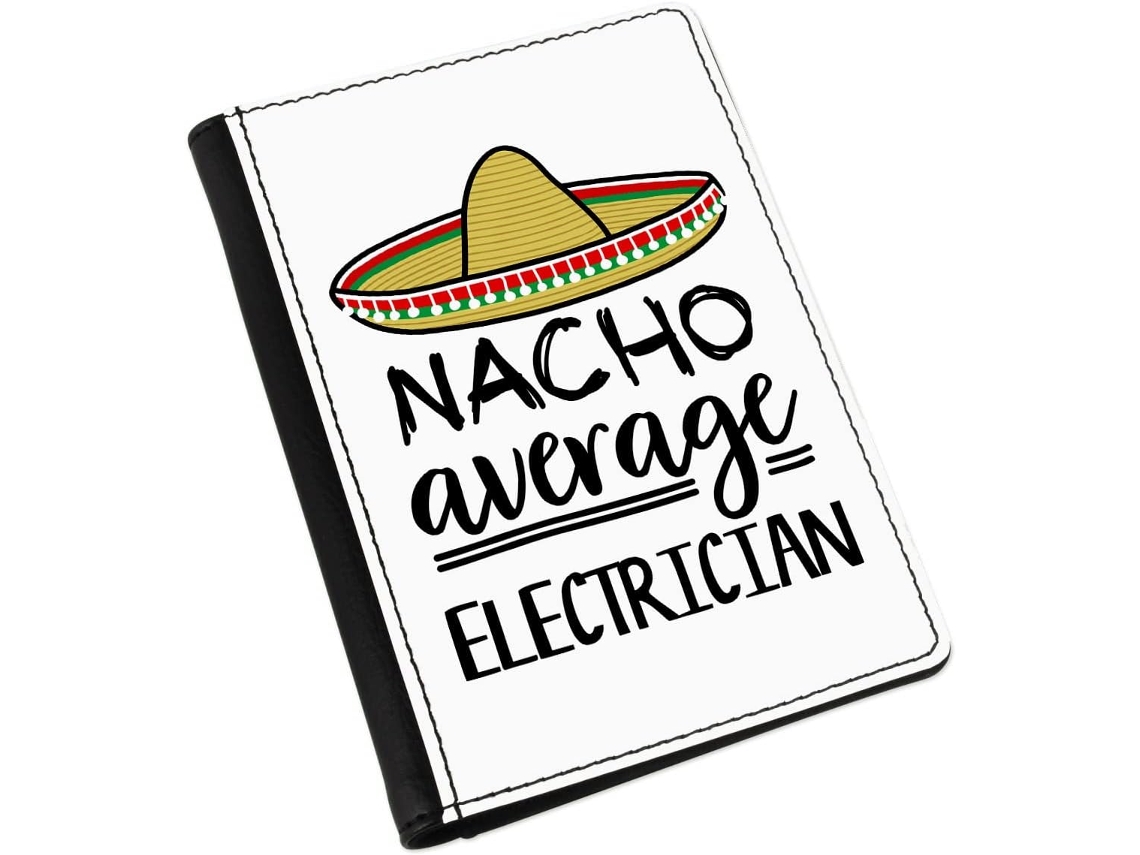 Portapasaportes mediano para electricistas Gift Base Nacho