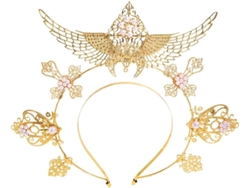 Diadema Adorable Con Forma De Ángel Para Cosplay, Fiestas, Adolescentes, Actuaciones Y Accesorios Para El Cabello.