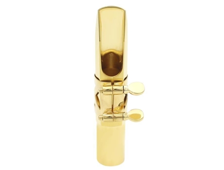 Boquilla de saxofón alto Jazz Saxofón alto Boquilla de metal con almohadillas acolchadas