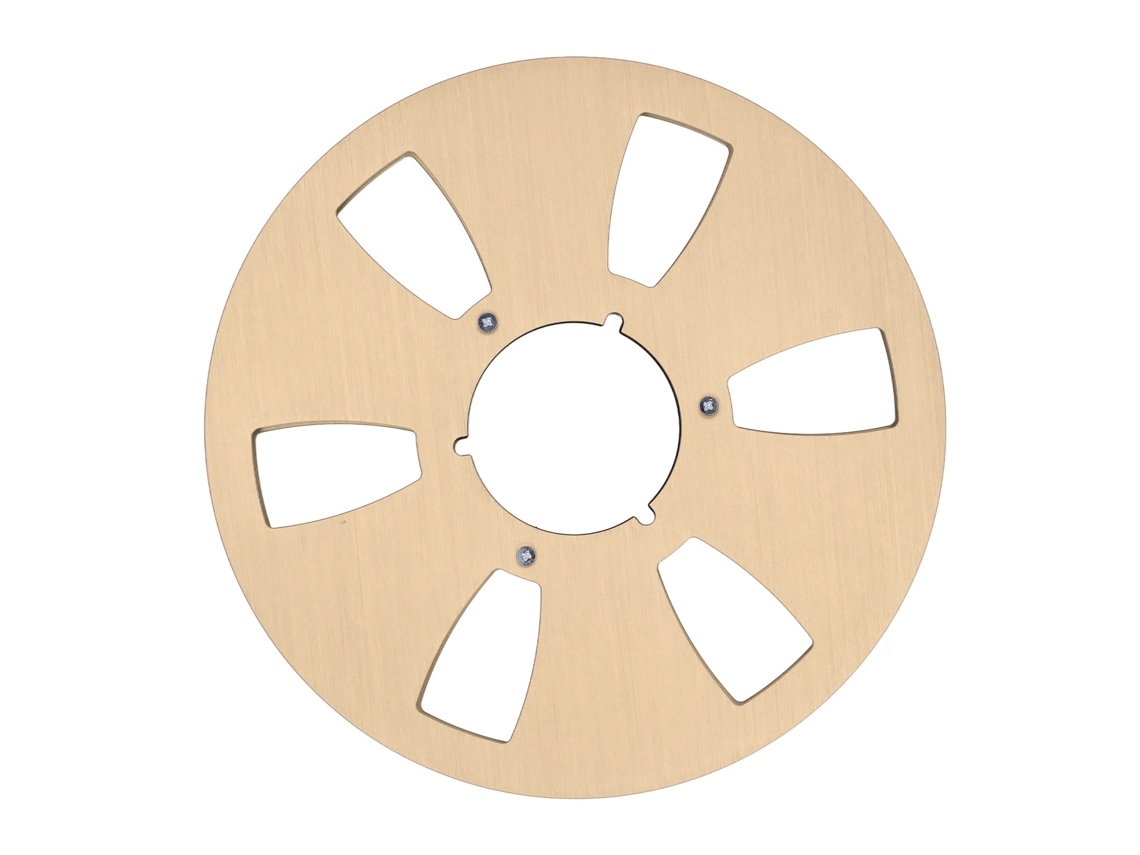 Rollo De Cinta De Aleación De Aluminio Vacío De 1/4 De Pulgada Y 10,5 Pulgadas Con 6 Agujeros, Universal Para Basf Nab