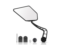 Mini Espejo Retrovisor Lateral Giratorio Irrompible Para Manillar De Bicicletas De Carretera - Seguro
