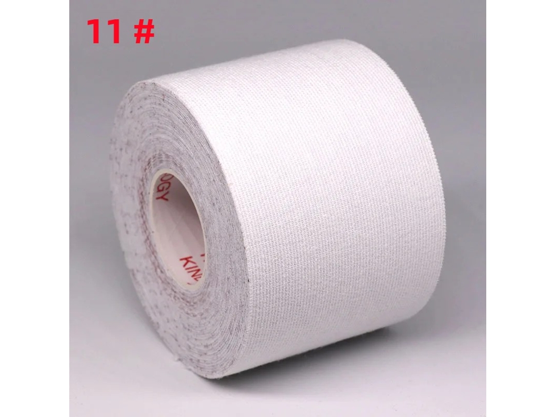 Parche adhesivo elástico para el alivio del dolor musculoesquelético de rodilla. Mdug (blanco, 3,8 cm x 5 cm)