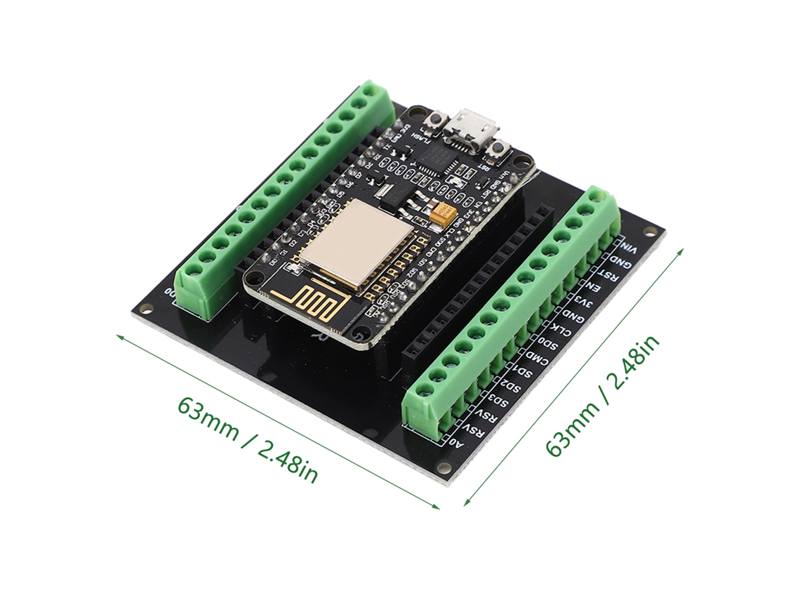 Omni-placa De Desarrollo Esp8266 Nodemcu V2 Placa De Expansión Componente Electrónico De Reemplazo