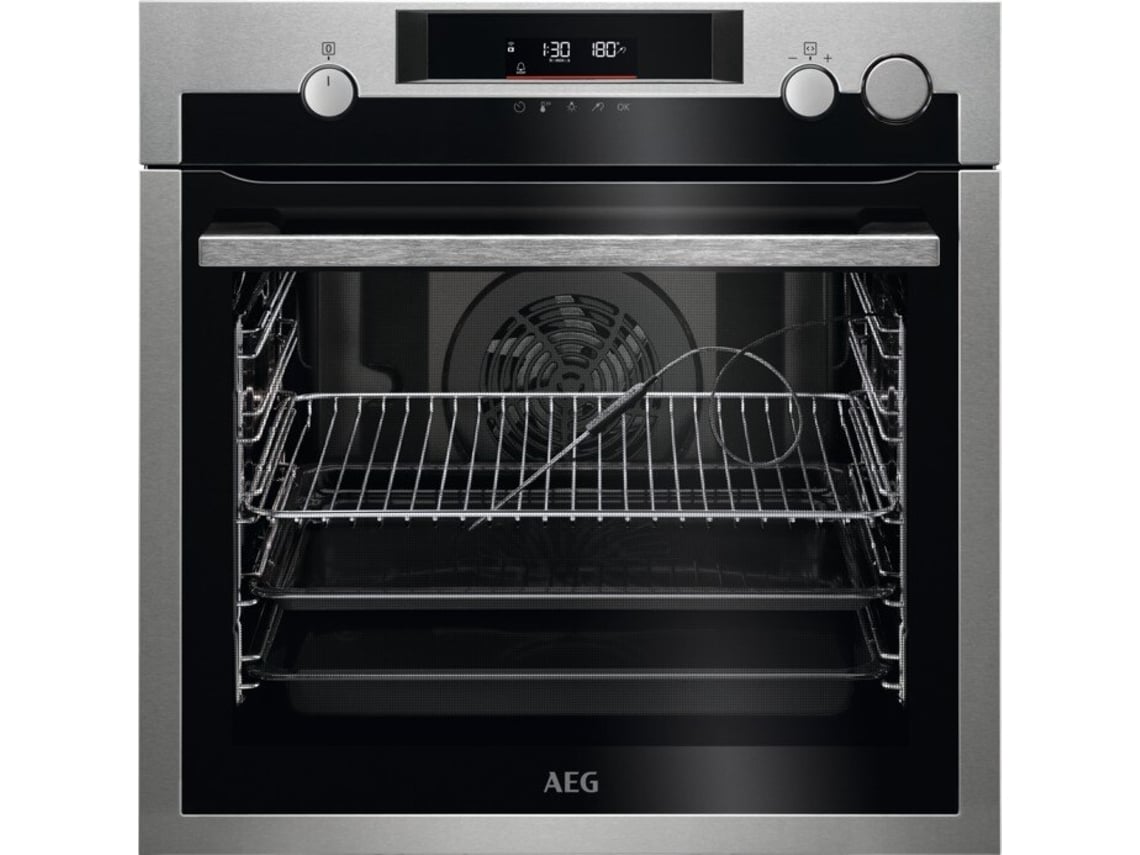 Horno Vapor AEG BSS578271M (72 L - 59,6 cm - Pirolítico - Inox)