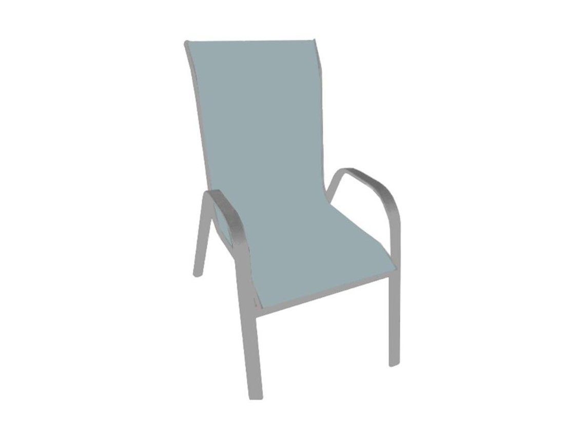 Sillon Aluminio Blanco Txt Gris Malagueta
