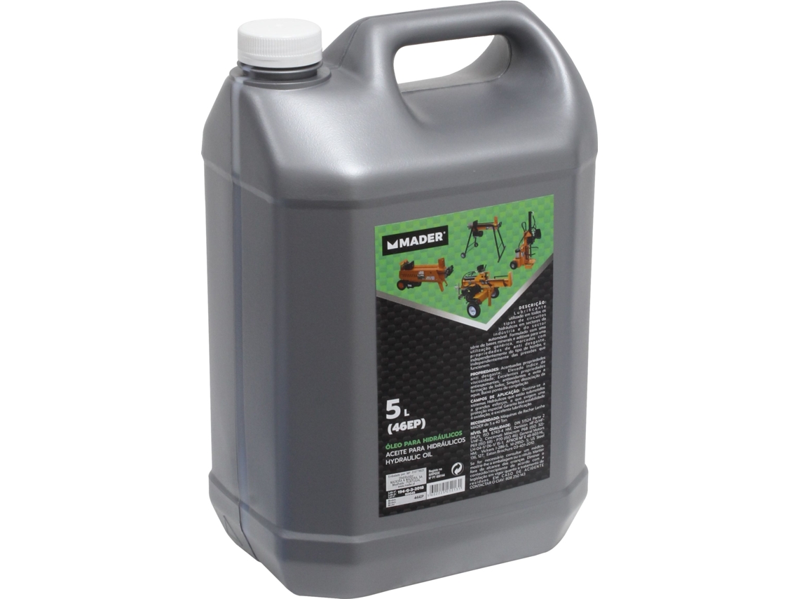 46 ° De Aceite Para Circuitos Hidráulicos 5L Ref. 25213 Mader