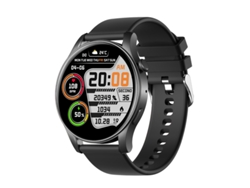Smartwatches Yizhood Kc88 Para Mujer Con Pantalla Amoled De 1,43", Función De Llamadas, Monitor De Frecuencia Cardíaca Y Presión Arterial - Negro