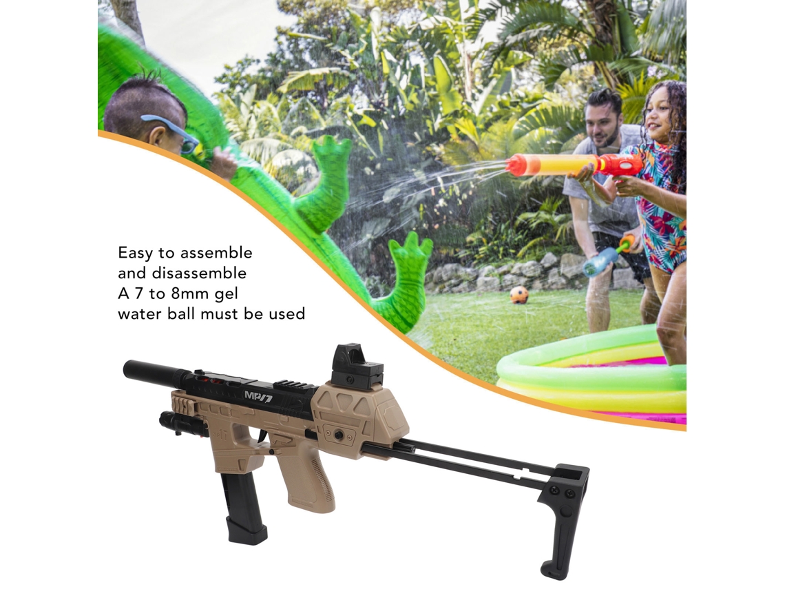 Juguete De Tiro Automático Eléctrico Mp17 Con Gel De Agua Y Mira Para Juegos De Tiro En Equipo En El Jardín.