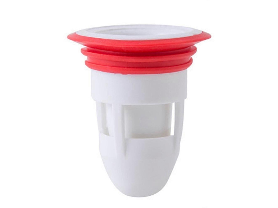 Desagüe De Silicona Anti-olor Para Baño Cocina Drenaje Rápido Sin Filtro Material Pp+silicona 4 Unidades Blanco