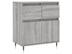 Maison Exclusive - Aparador De Madera Contrachapada Gris Sonoma 60x35x70 Cm