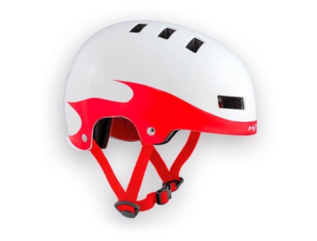 Casco MET R Ca Impala Matte White