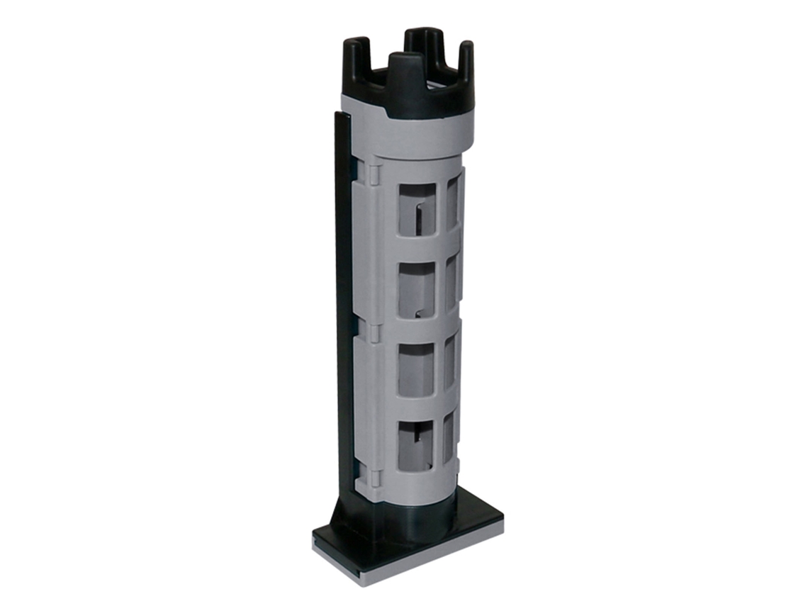 Soporte ajustable para caña de pescar con estuche