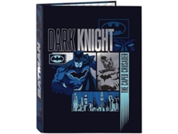 Carpeta SAFTA Carton Folio 4 Anillas Mixtas Batman Legendary 40X265X330 Mm