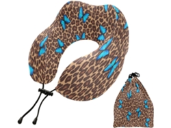 Almohada Viaje Espuma Viscoelástica Poliéster Viscoelástica. Fácilmente Soporte Fácil