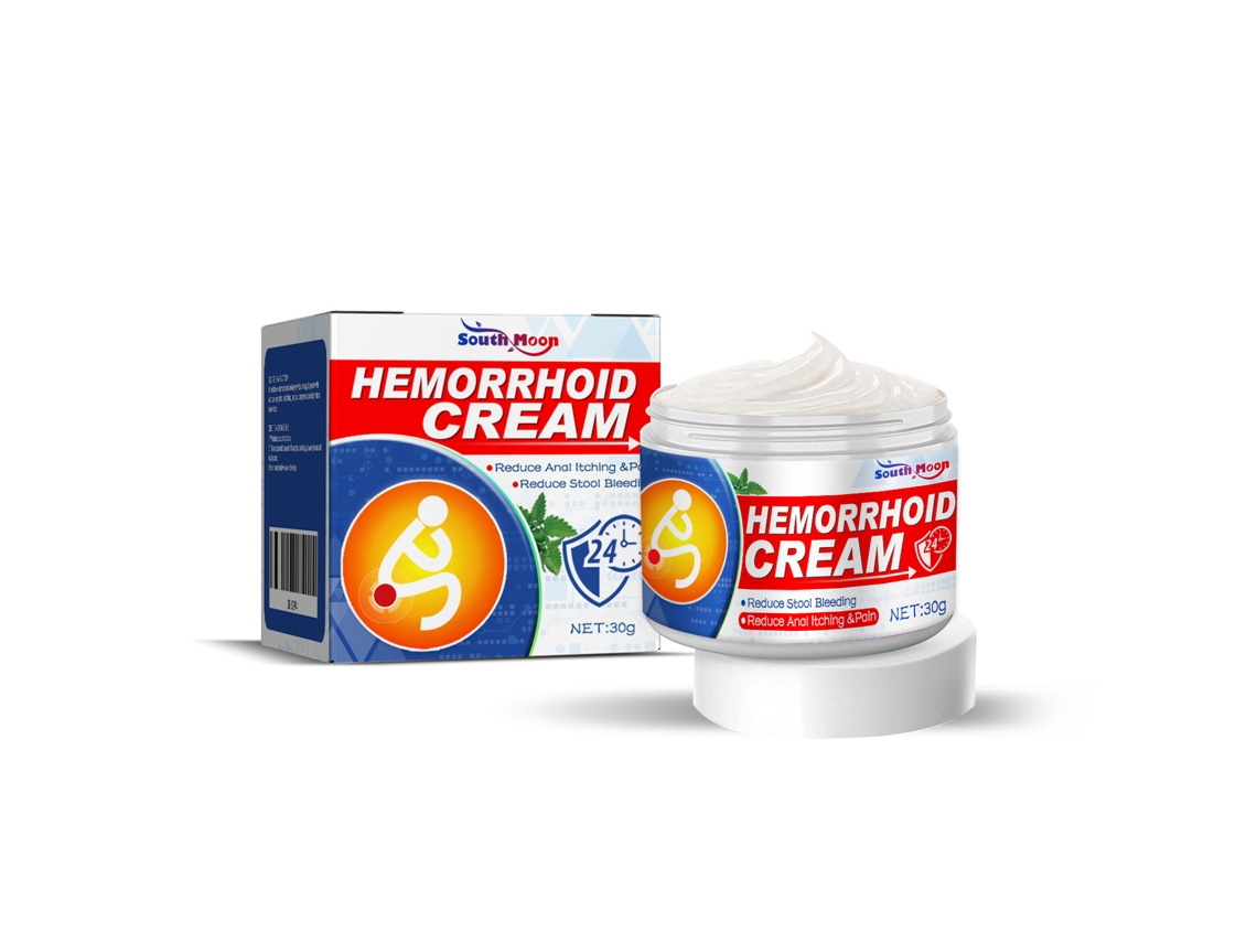 Ungüento South Moon para las hemorroides para el alivio del dolor y la inflamación