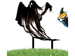 Estacas Espeluznantes Para Exteriores: Maceta Fantasma, Para Todas Las Estaciones, Jardín De Halloween, Decoración De