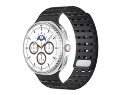 Pulsera de silicona transpirable magnética SFWINL para Samsung Galaxy Watch 8/8 Classic