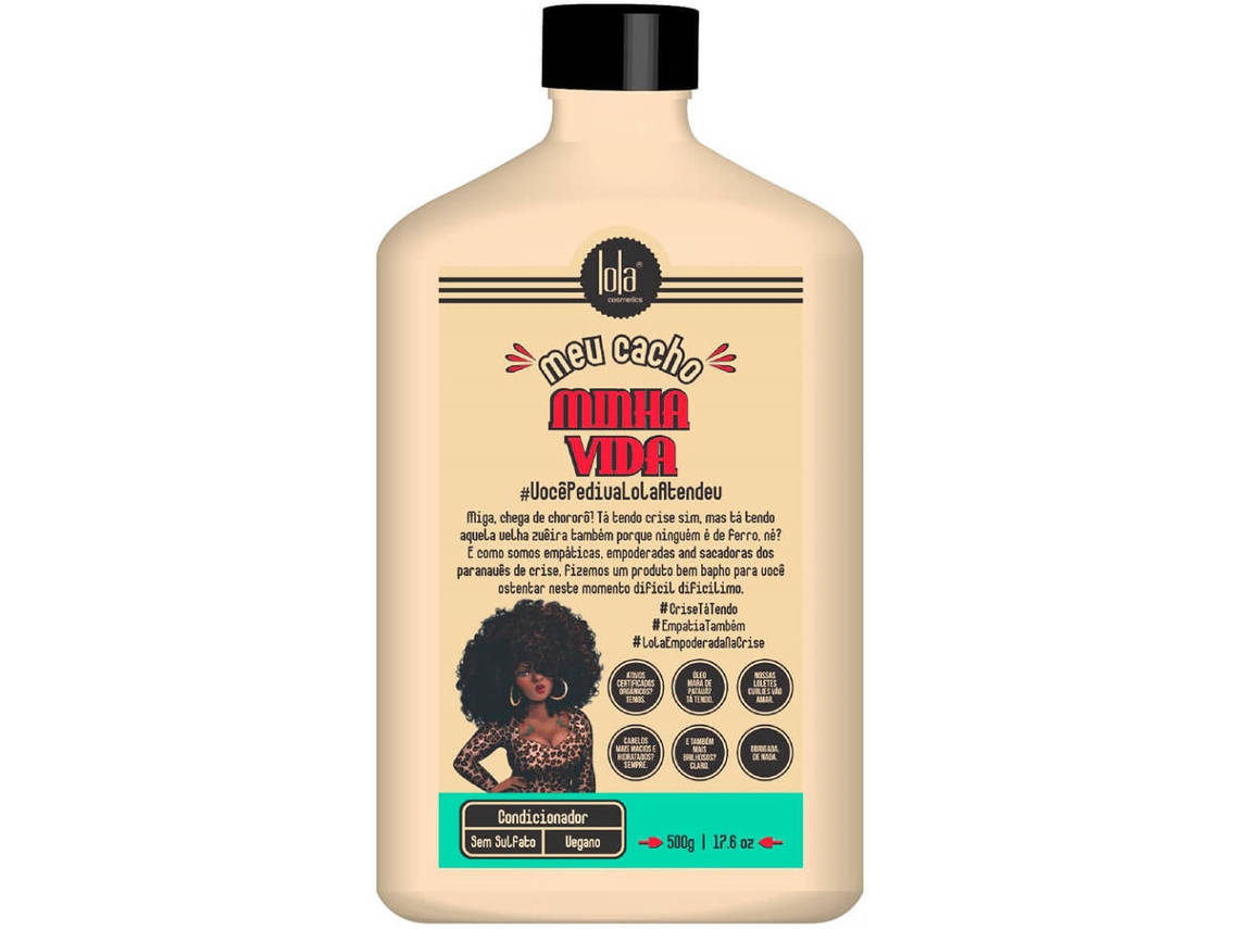 Acondicionador Meu Cacho Minha Vida 500 G