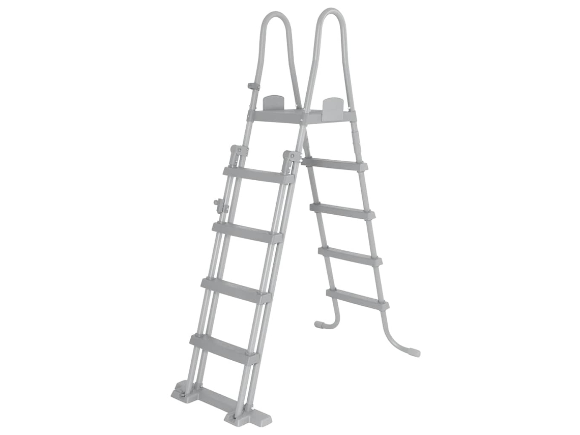 Escalera de piscina BESTWAY Gris Acero