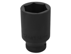 Destornillador De Impacto Neumático 1 Pulgada, Socket Hexagonal, Largo 80mm, Espesor H34