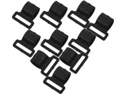 Juego de 10 clips de plástico para postes en T