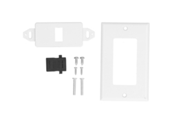 Panel De Pared Hdmi 4k De Alta Velocidad Con Paso De Señal, No Requiere Soldadura, Enchufe De Pared.
